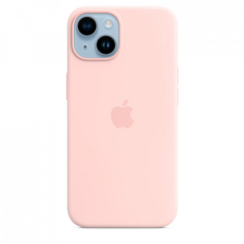 Чехол LUX Silicone Case на iPhone 14 Chalk Pink without MagSafe